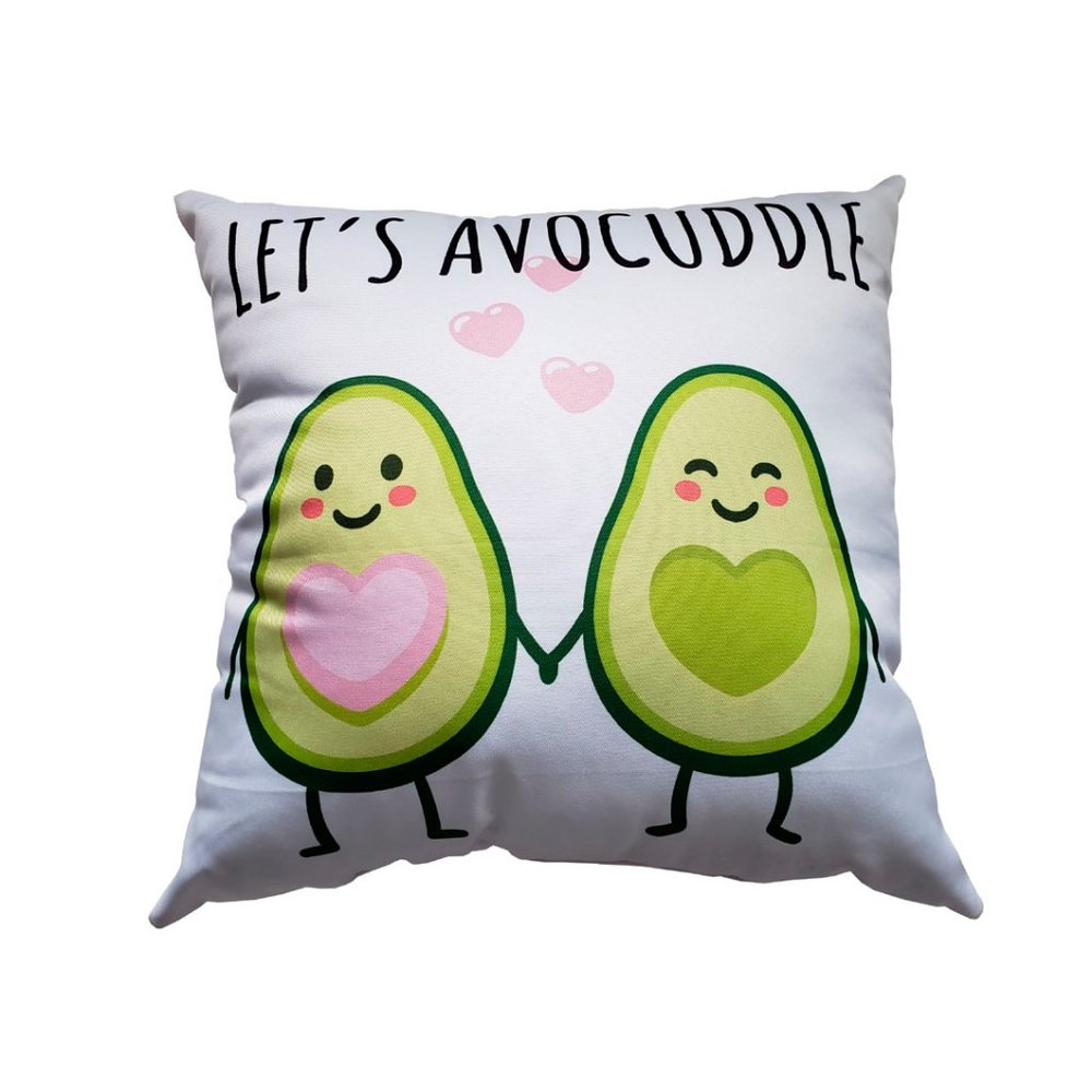 🌼🍒 Stratford Home Let's Avocuddle Throw Pillow
